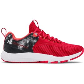 3025100-600_Pánské tréninkové boty Under Armour Charged Focus Print M - červená