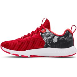3025100-600_Pánské tréninkové boty Under Armour Charged Focus Print M - červená